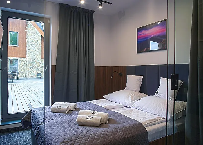 Apartment Rajski 205 Z Prywatnym Jacuzzi Na Balkonie Z Widokiem Na Gory Szklarska Poreba